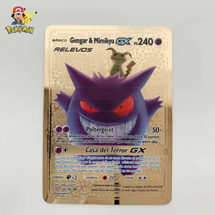 pokemon%20cards%20golden%2022%20Style%20NEW%20Pokemon%20Cards%20Gold%20Metal%20Pokemon%20Cards%20Spanish%20Hard%20Iron%20Cards%20Mewtwo%20Pikachu%20Gx%20Charizard%20Vmax%20Package%20Game%20CollParty%20Games%20Crafts%20-%20Image%203