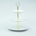 Dankotuwa Porcelain 3 Tier Cake stand. 