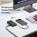 MC-3870 30W Built-in Retractable Cable Digital Display 10000mAh Power Bank. 