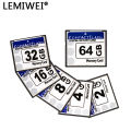 LEMIWEI Real Capacity Transcend Memory Card 64GB 32GB 16GB 8GB 4GB 2GB Professional CF Card 133x Compact Flash For Camera HD. 
