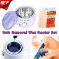 【Minimum clearance price 】3 in 1 Waxing Machine Set Wax Hair Removal Wax Warmer Set Wax Heater Waxing Set Wax Hair Removal for Women With Beans and Spatula. 