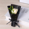 Mini Rose Soap Flower Bouquet Artificial Flowers Soap Flower Artificial Rose Hand Gift Flower. 