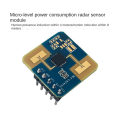 LD2410S Motion Detection Radar Sensor Module 24GHz Human Presence Radar Sensor, for Smart Home, Durable. 