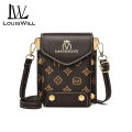 LouisWill Women Shoulder Bags Long Clutches Cross Body Bags Korean Style Ladies Phone Pouch Casual Crossbody Mobile Phone Wallets Mini Fashion Shoulder Bag Water Resistant Sling Bag. 