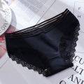 2023 New Pattern Women's Sweet Panties Lace Threaded Female Underwear Low-Waist Fashion Breathable Students Daily Lovely Lady Underpants Intimates Women Comfort Skin-Friendly Girl Lingerie Briefs. 