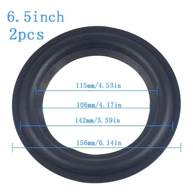 4/5/6.5/8/10/12"%20High%20Elastic%20Rubber%20Ring%20Speaker%20Surround%20Repair%20Foam%20Woofer%20Edge%20-%20Image%204