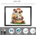 A4 Tracing LED Drawing Tablet Light Box Ultra-Thin Adjustable USB Artcraft Backboard LED Trace Light Pad Sketch Drawing Board. 