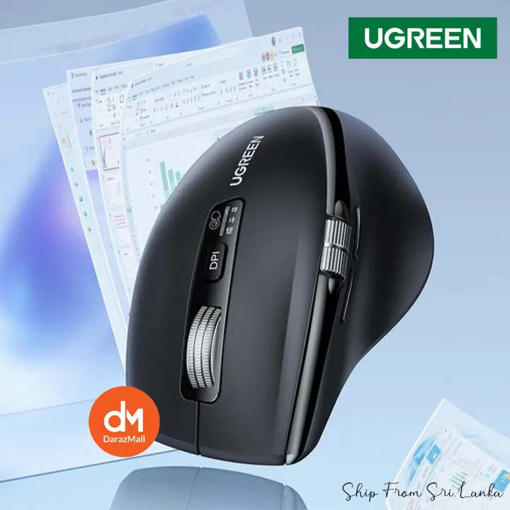 UGREEN M751 MULTI MODE WIRELESS MOUSE - 45792