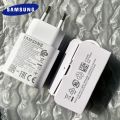 Samsung Super Fast Charger 25W PD PPS Quick Charging EU Power Adapter For Galaxy S21 S20 Note10 Plus A52 A72 A33 A53 5G S20FE. 