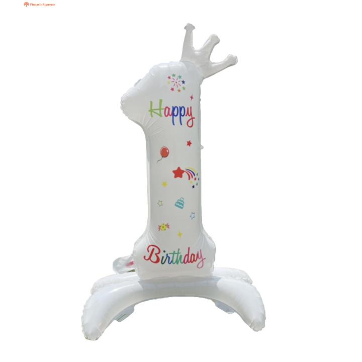 Party Balloon Standing Type Digit 0-9 Birthday Party Balloon Toy