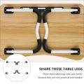 2Pcs Folding Bed Table Legs Sturdy Bed Computer Desk Legs Table Stands Bed Desk Folding Suprt Table Frame Table Leg. 