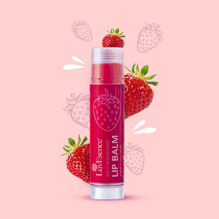 Luvesence%20So%20Strawberry%20Lip%20Balm%203.5%20G%20-%20Image%202