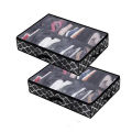 KUUJOJO Under Bed Shoe Storage Organizer for Closet, Foldable Underbed Shoes Containers Boxes Under the Bed Storage Bags. 