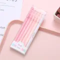 6Pcs/Set Cute Morandi Gel Pen Set Student Penel Pen Retro 0.5mm Black Signature Pen Solid Color School Office Supply Stationery. 