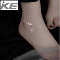 925 Sterling Silver Anklet for Women New Fashion Charm Simple Butterfly Sparkling Zircon Tassel Party Jewelry Wholesale. 