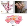 Artificial Craft Flowers, Artificial Flowers, Cherry Blossoms Faux Flower Heads for Crafts, Cherry Blossom Petals, for Wreath DIY Background. 