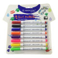 8 Pcs Textile Marker Fabric Paint Pen Diy Crafts T-shirt Pigment Painting Pen. 