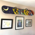 Minimalist Snowboard Display Rack, Wall Mount Storage Minimalist Wall-Mount Surfboard Rack / Display Mount Durable Easy Install Easy to Use Large. 