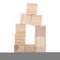 Wooden Blocks Craft Natural Square Wood Cubes for DIY Crafts Handmade Woodcrafts Kids Home Decor. 
