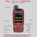 ZL-180 GPS Navigation Land Meter Digital Area Meter Handheld Land Survey Device 100-240V Outdoor Measuring Tool. 