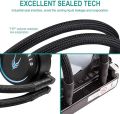 GOLDEN FIELD SF120 RGB All-in-One Liquid CPU Cooler with 120mm Radiator Water Cooling Cooler System for Intel AMD. 