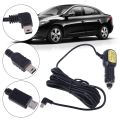 5V 3.5A Dual Mini USB Ports Dash Cam Car Cigarette Adapter Lighter Power Cable Socket Charger for DVR Vehicle Charging. 