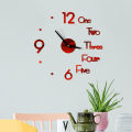 DIY Wall Clock, Letter Numeral Hanging Clock Decorative Ornament. 