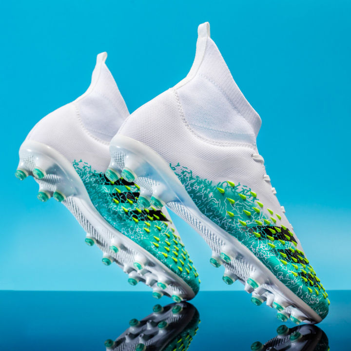 New Professional Football Shoes - Great Nails Artificial Grass Spike Soccer Shoes (D15)(MSA4)