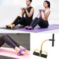 【Tento】1 Set Resistance Band Set Multifunctional Soft TPR Strong Elastic Band with Handle Muscle Training Auxiliary Tools Arm Leg Elastic Pull Exercise Rope. 