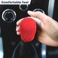 Universal Non-Slip Silicone Gear Knob Case Gear Shift Knob Cover Car Interior Accessories Soft Grip Handle Sleeve Manual 6-Gear Handle Cover. 