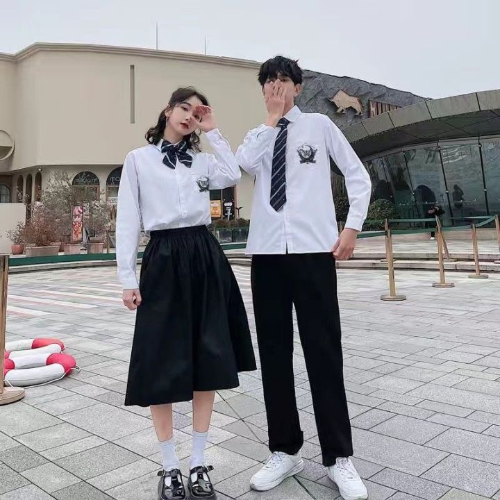 Uniform%20Customized%20College%20Style%20School%20Uniform%20Full%20Set%20dk%20Graduation%20Business%20Attire%20High%20School%20Student%20Genuine%20Short%20Sleeve%20Suit%20Male%20Shirt%20Student%20-%20Image%203