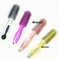 Roller Hair Brush Round Hair Brush Salon Styling & Blow Drying Bristles Brush Curly Comb. 
