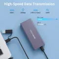 ACASIS USB C 3.2 12+16 PIN SSD Enclosure for MacBook Pro,MacBook Air, Mac Pro, iMac and Mac mini from 2013 to 2017 Enclosure with M.2 Nvme SSD adapter MAC3W. 
