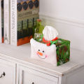 Tissue Box Cover Multi-purpose Tissue Paper Container Christmas Decorations. 