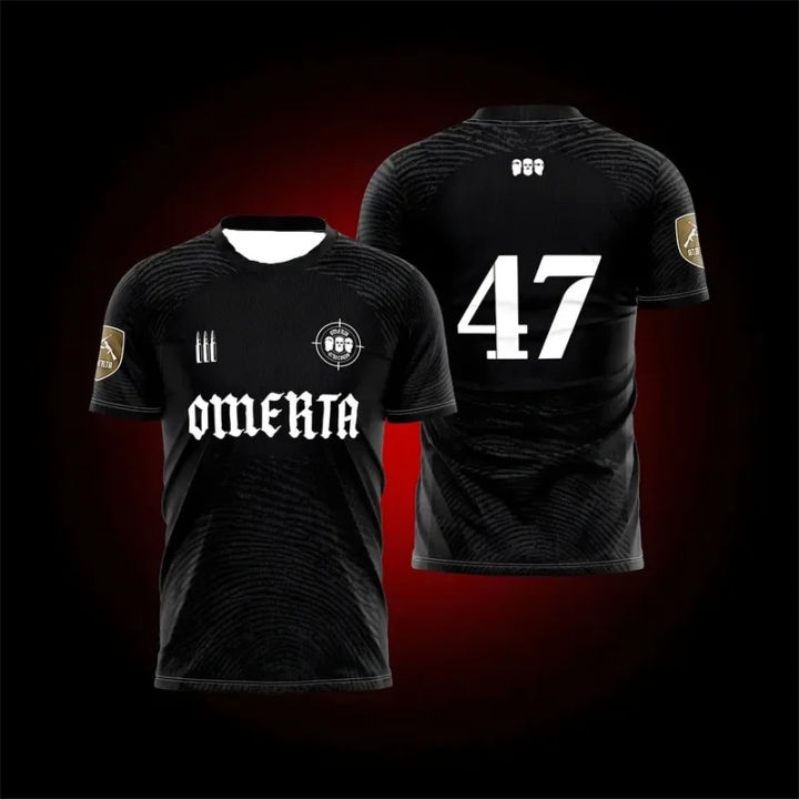 2025%20New%20OMERTA%20Boxing%20Fans%20Summer%203D%20Print%20Breathable%20Jersey%20Men's%20Outdoor%20Sportwear%20Man%20Kids%20Al-Qadsia%20Style%20Football%20Soccer%20T-shirt%20-%20Image%205