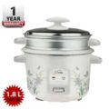 Electric Rice Cooker 1.8 Liters {1Kg TO 1.250Kg Large}. 