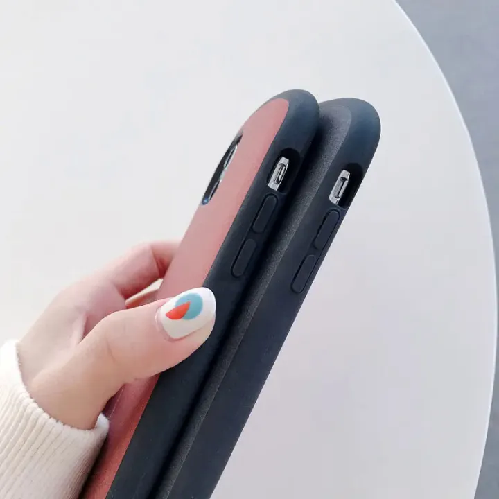 Luxury%20iFace%20matte%20phone%20case%20for%20iPhone%2014%2013%2012%2011pro%20X%20XR%20XS%20Max%20slimming%20waist%20silicone%20back%20cover%20for%20iPhone%206%206s%207%208%20Plus%20-%20Image%204