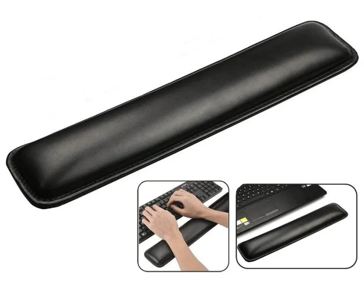 Luxury%20PC%20Laptop%20PU%20Leather%20Wrist%20Rest%20With%20Meomery%20Foam%20for%20Standard%20Keyboards%20-%20Image%203