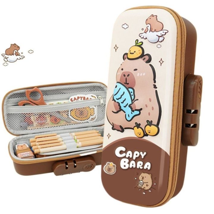 Portable%20Capybara%20Password%203D%20Pencil%20Case%20Large%20Capacity%20Waterproof%20Stationery%20Organizer%20Cute%20Cartoon%20Storage%20Box%20Girl%20-%20Image%208