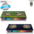 TAIKO 2 Burner Gas Cooker Glass Top -TGL207. 