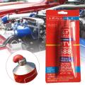 【100g】 100g Strong Adhesive Glue High Temperature Sealant RTV Red Fastening For Car Motor Gap Seal Repair Tools. 