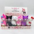 Sanrio Hello Kitty Erasers Creative Kuromi Anime Figures Rubber Eraser Cartoon Pencil Sharpener Student School Office Stationery. 