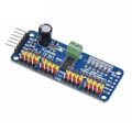 16-Channel 12-bit PWM Servo Driver - I2C interface - PCA9685 for Arduino Raspberry Pi DIY Servo Shield Module servo shield. 