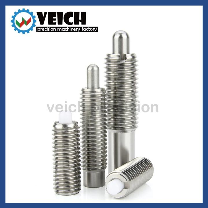 VCN515%20Threaded%20Spring%20loaded%20Nose%20Plungers%20Stainless%20Steel/%20POM%20Pins%20M3/M4/M5/M6/M8/M10/M/12M/16%20Spring%20Plungers%20-%20Image%204