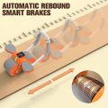 Digital Timing Abs Workout Ab Roller Wheels Automatic Rebound Ab Roller With Elbow Support And Knee Pad. 