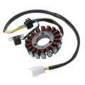 OYPFXMI Motorcycle Alternator Generator For Suzuki GN250 GN 250 Magneto Stator Magneto Coil 250cc Charging Coils. 