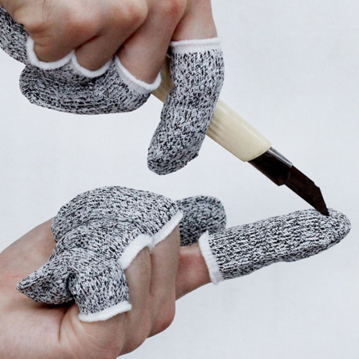 10Pcs%20Finger%20Cots%20Thumb%20Protector%20Anti-Cut%20Fingertips%20Finger%20Sleeve%20Flexible%20Resistant%20Protection%20Finger%20Cots%20DIY%20Work%20Mzea%20-%20Image%204