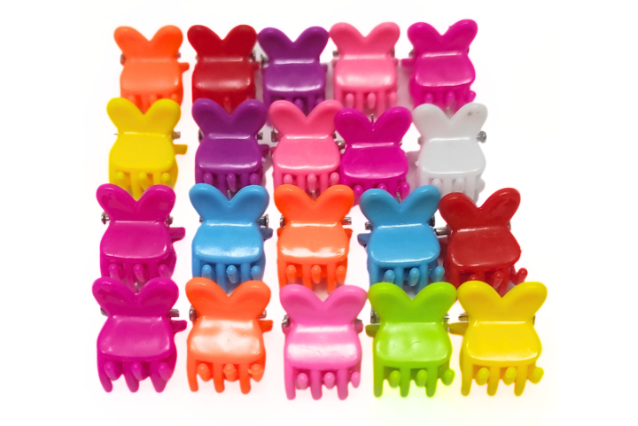 20pc%20Mini%20Claw%20Mixed%20Colours%201cm%20Small%20Plastic%20Hair%20Claws%20Hair%20Clips,Hair%20Clamps%20-%20Image%205