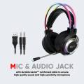 Armaggeddon Atom 9 RGB Headband Gaming Stereo Headphone with Mic. 