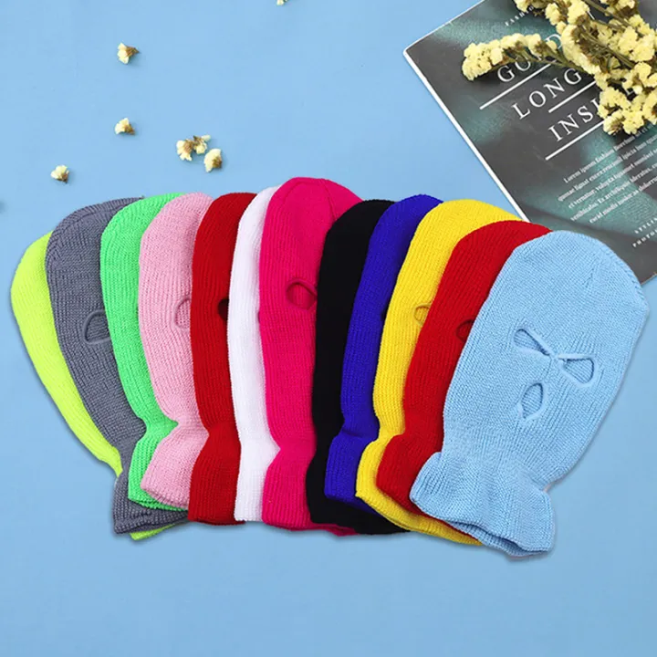 New%20Fashion%203-Hole%20Knitted%20Full%20Face%20Cover%20Ski%20Mask,%20Winter%20Balaclava%20Warm%20Knit%20Full%20Face%20Mask%20for%20Outdoor%20Sports%20-%20Image%203